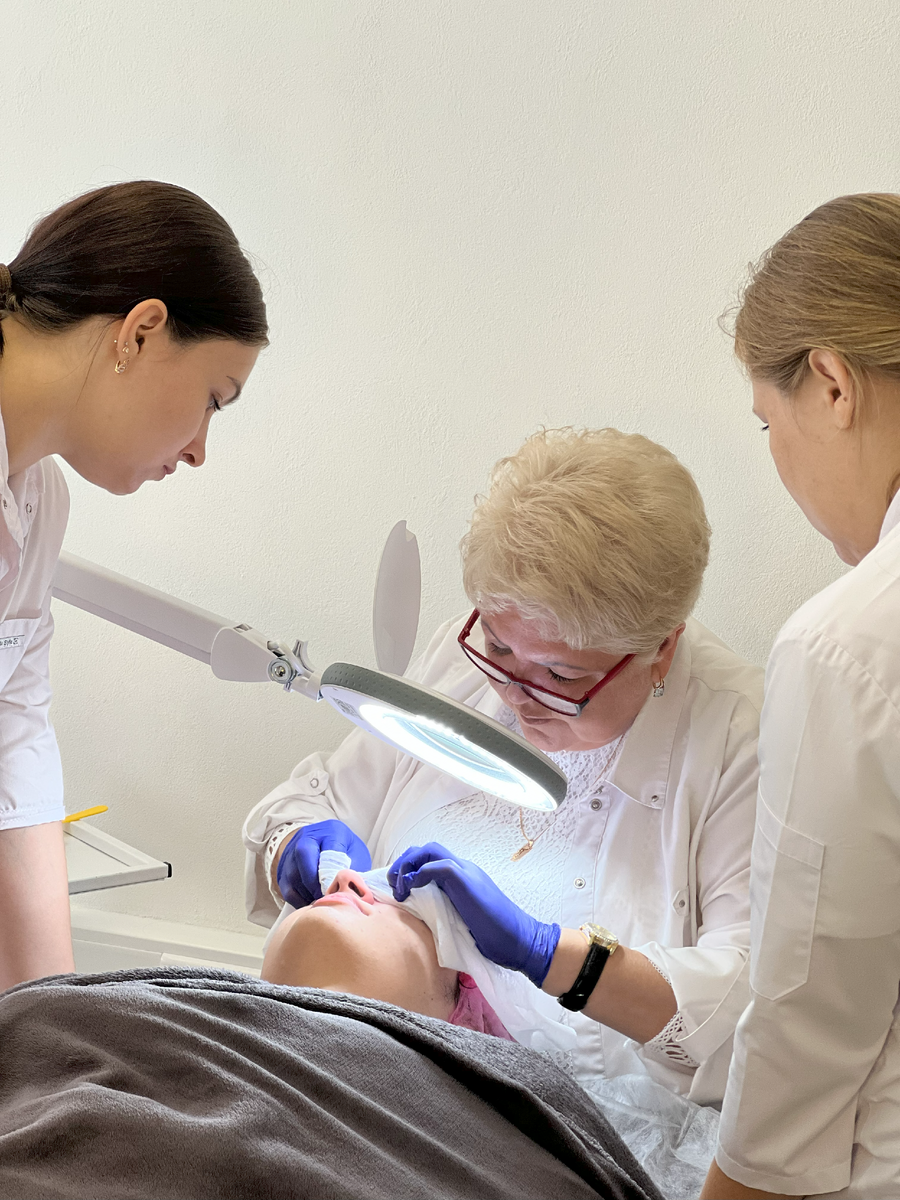 Процесс обучения на курсе косметолог-эстетист в Бьюти Культ