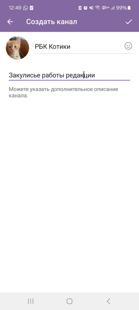 Мария Решетникова для «РБК Трендов» / telegram.org📷Создание Telegram-канала на Android