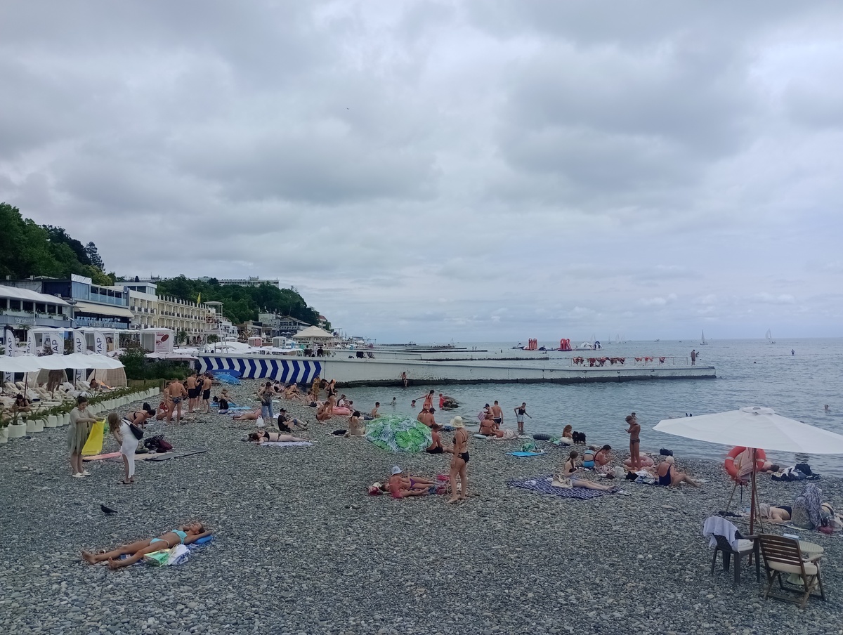 Полупустой Сочи, июль-2025 :) Фото автора