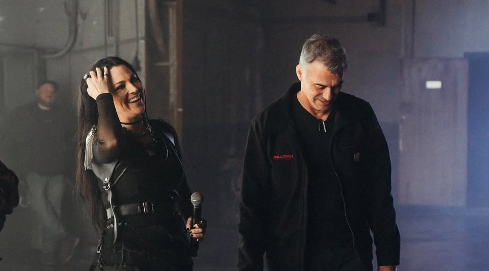     Вокалистка Evanescence Эми Ли и Чад Стахелски / Фото: соцсети Эми Ли