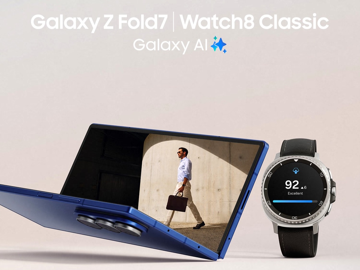    Samsung Galaxy Z Fold7 и часы Watch8 показали на промотизерах