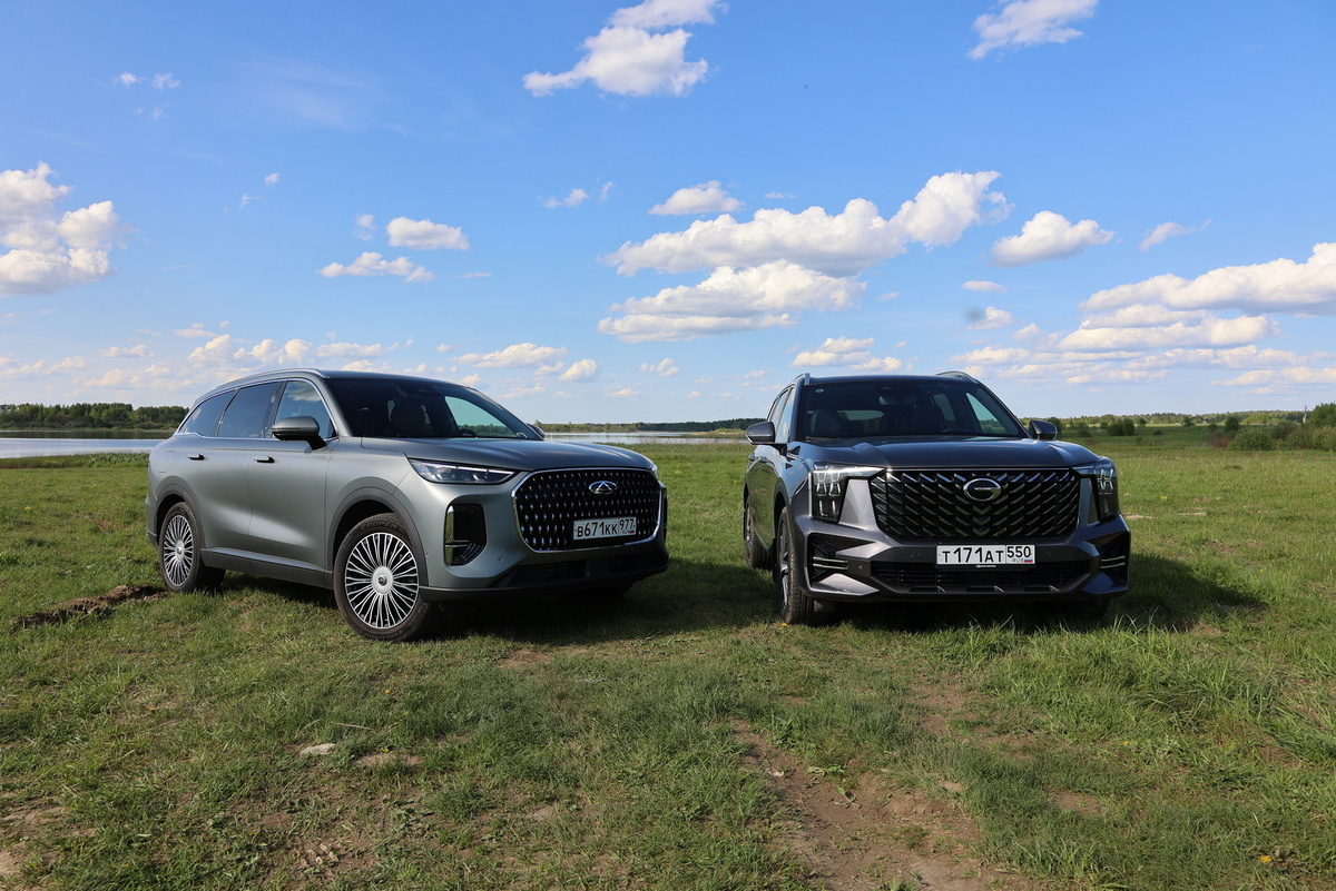 Chery Tiggo 9 и GAC GS8