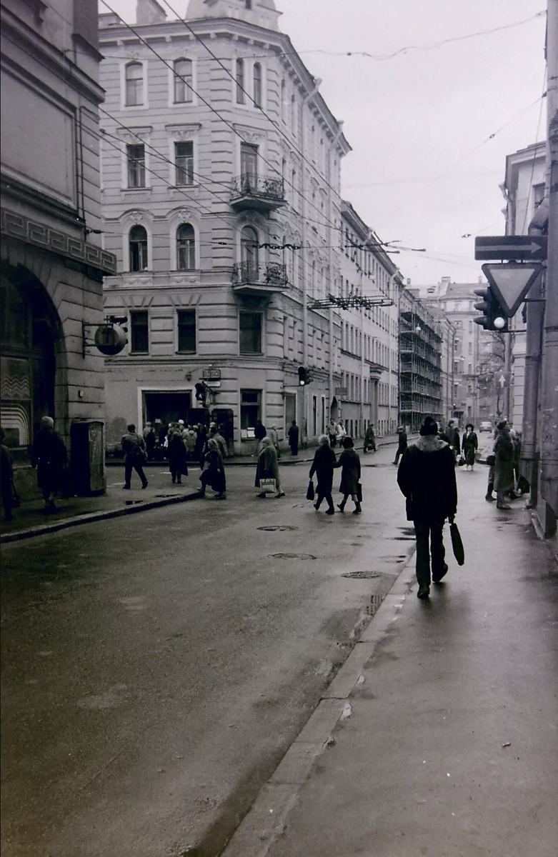 Бармалеева улица 1989 году.