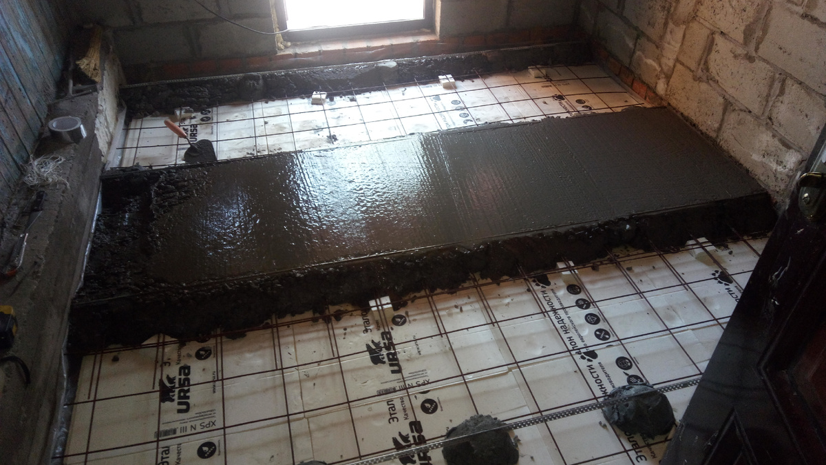 Как я лил пол...