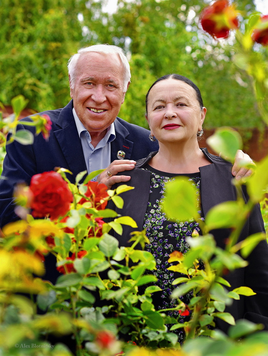 Михаил Павлович и Галина Даниловна Астапенко/ФОТО Александра Блотницкого