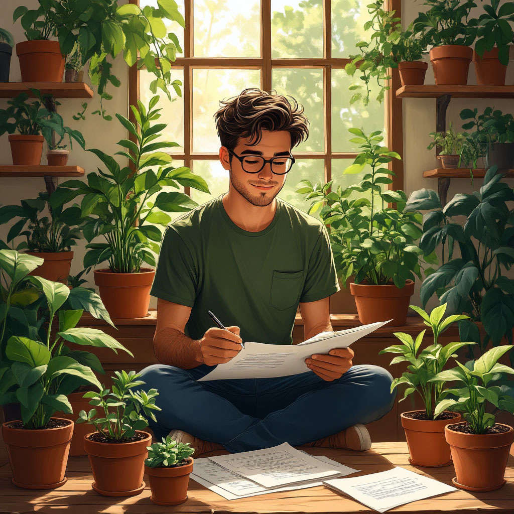 Картинку сгенерировала Алиса)))