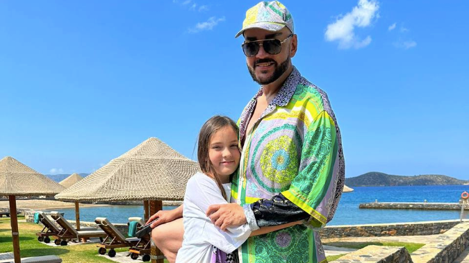    Алла-Виктория и Филипп Киркоров. Фото: Telegram @kirkorovar