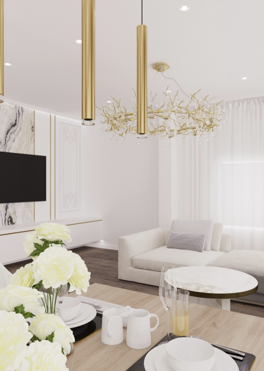 Дизайн-проект пентхауса 163 м3 в Дюссельдорфе, Германия. Стоимость - 1180 евро / 84 800 р. (по курсу на момент реализации).