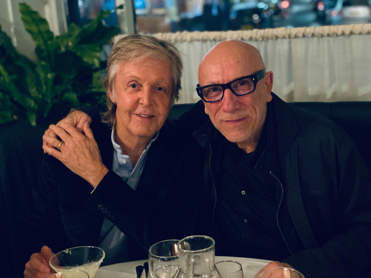 Пол и Брайан. Фото Мэри МакКартни