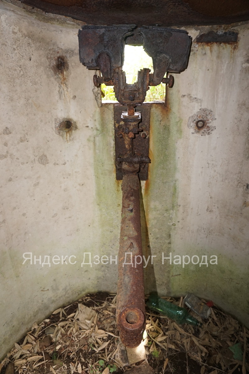 СПС-2М в бухте Солдатская, Шикотан. Станок со щитком. Фото автора