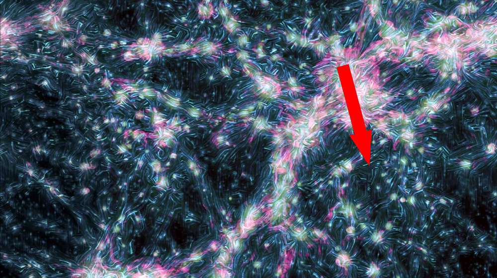    Разгадка космической паутины из линзирования Трехмерная структура материи
