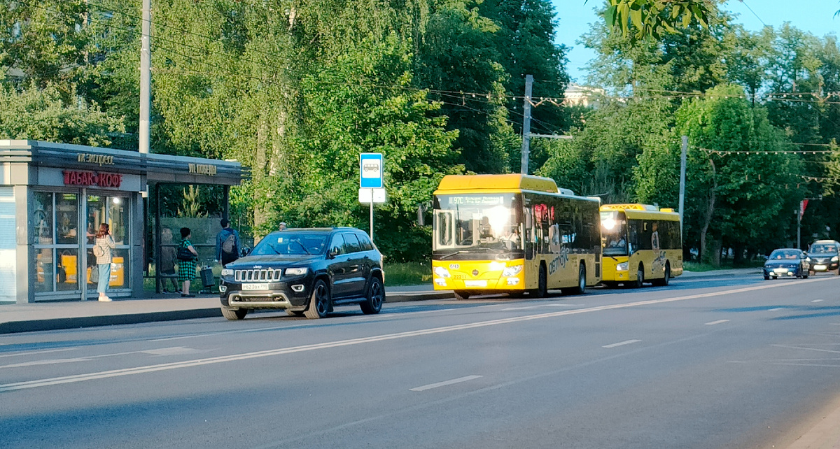 ул. Советская, автобус Lotos-105, маршрут № 97С