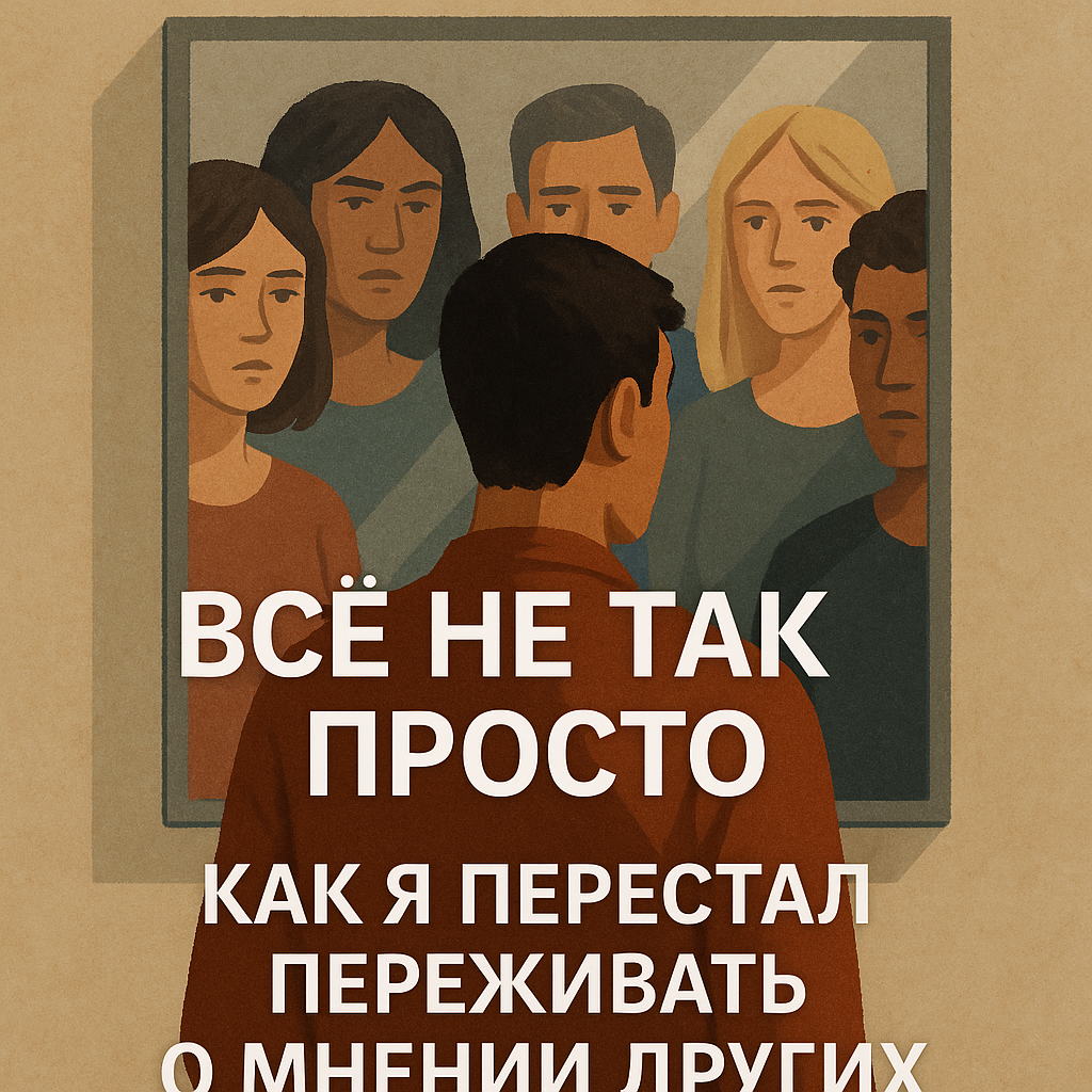 Мнере других, это мнение других. Не переживай и не думай об этом