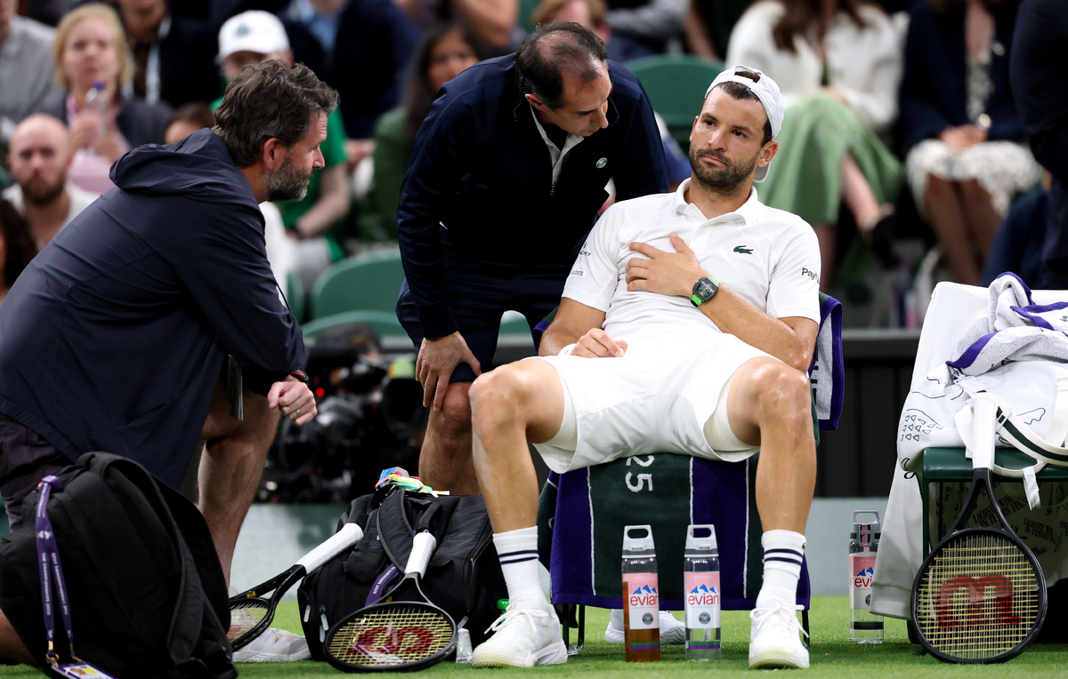    Григор Димитров  Julian Finney/Getty Images