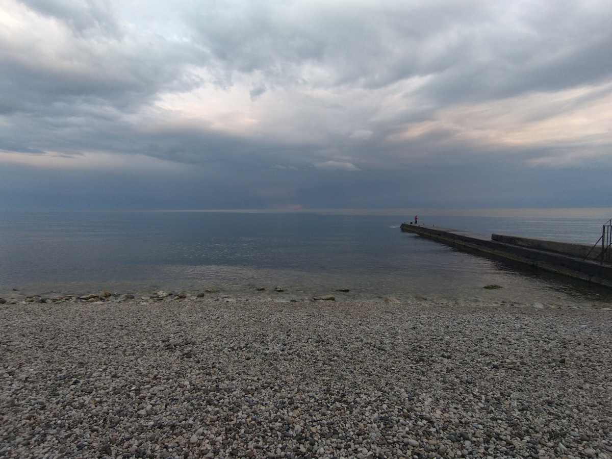 Черное море. Курортное.