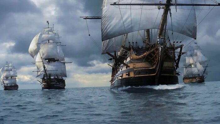 Боевые парусные корабли/ Фото: myskillsconnect.com
