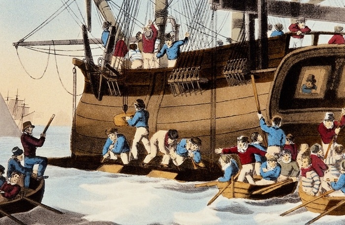 На кораблях трудились множество моряков в разном звании/ Фото: wikipedia.org