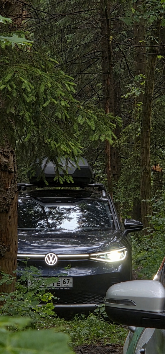 Выезд на кемпинг полной загрузкой.