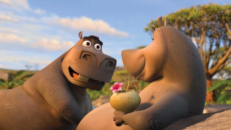     Кадр из мультфильма «Мадагаскар 2», студия «DreamWorks Animation», 2008 г.