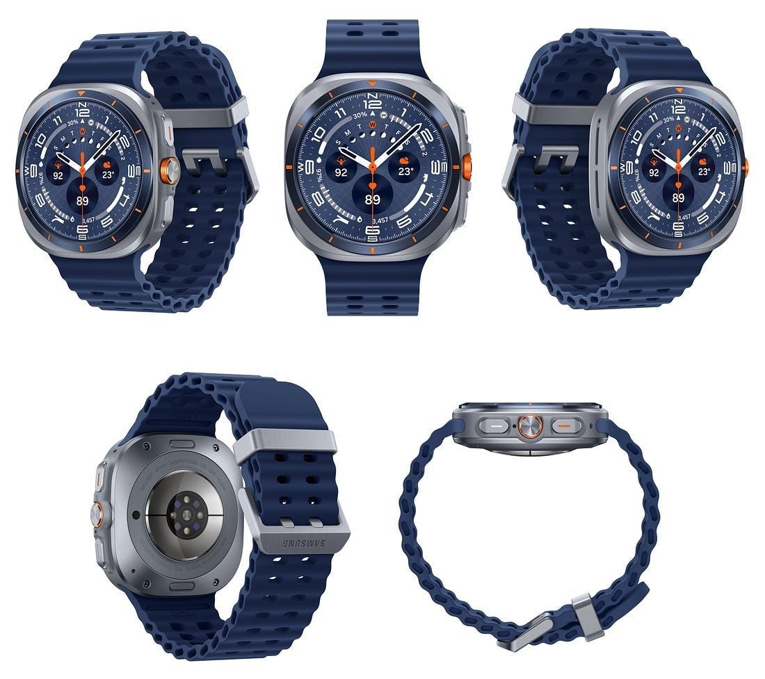 Вероятно, вот так выглядят Galaxy Watch 8 Ultra. Такие красивые и такие новые. Со старыми точно не перепутаешь.