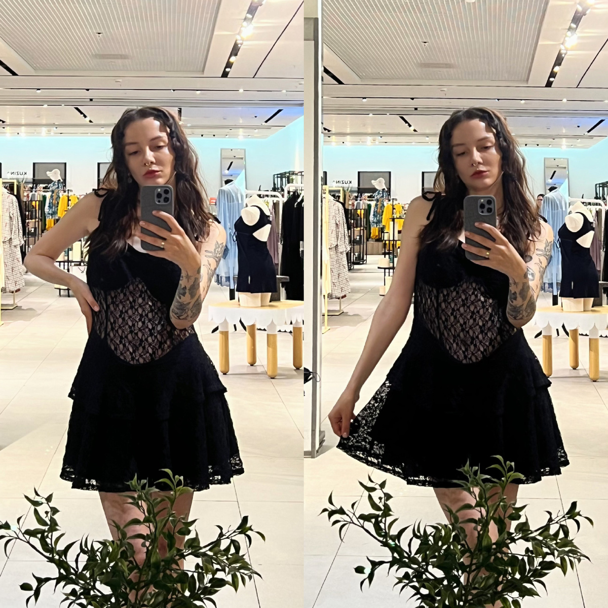 Кстати, впервые за несколько лет купила короткое платье, похвасталась здесь 