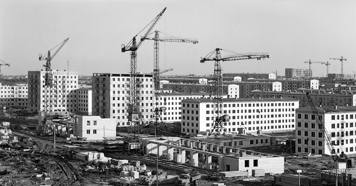 Массовое строительство типового жилья не успевало за потребностями населения