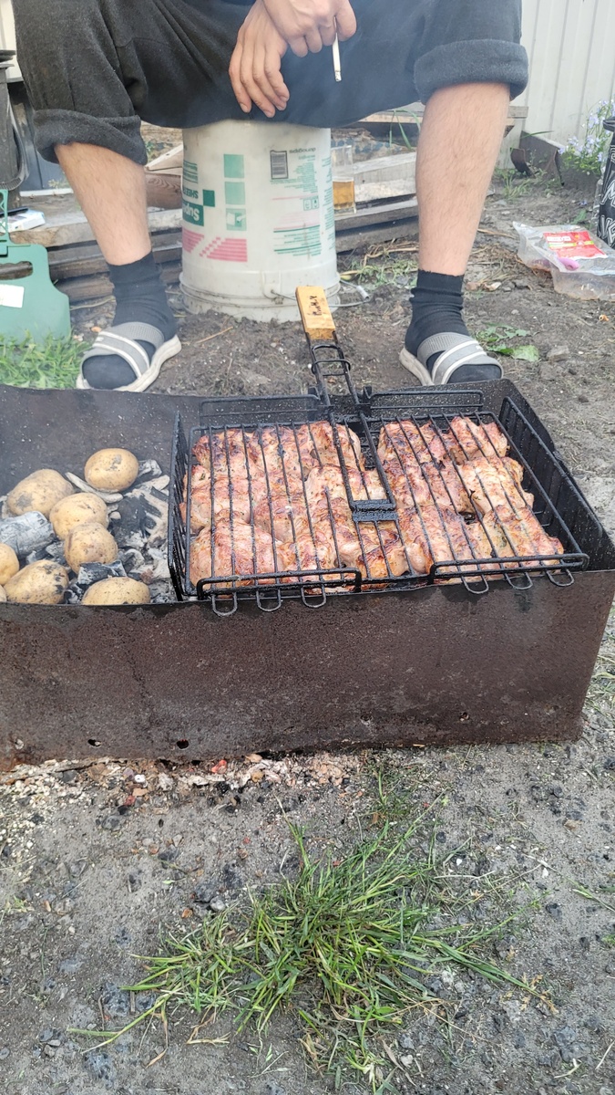 Даже осталось на шашлык в конце месяца