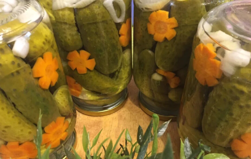 Огурцы "по-Болгарски", те самые которые ещё в советское время буквально сметались с прилавков магазинов