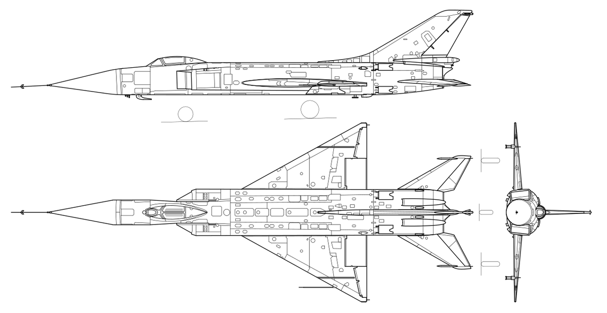 Проекции Су-15