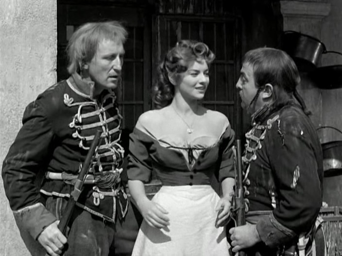 кадр из фильма "Гусары" (1955)