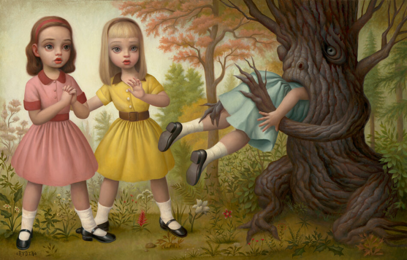 "Девочка, съеденная деревом", 2006 г. Источник: www.markryden.com