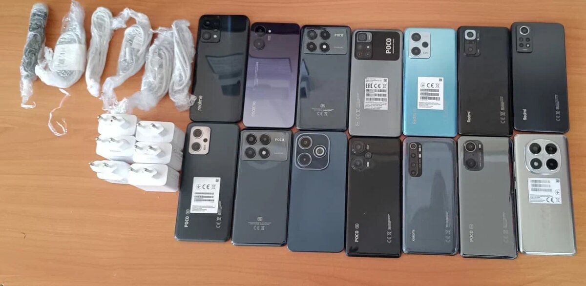    Изъятые гаджеты. Фото: пресс-служба ГУФСИН России по Свердловской области