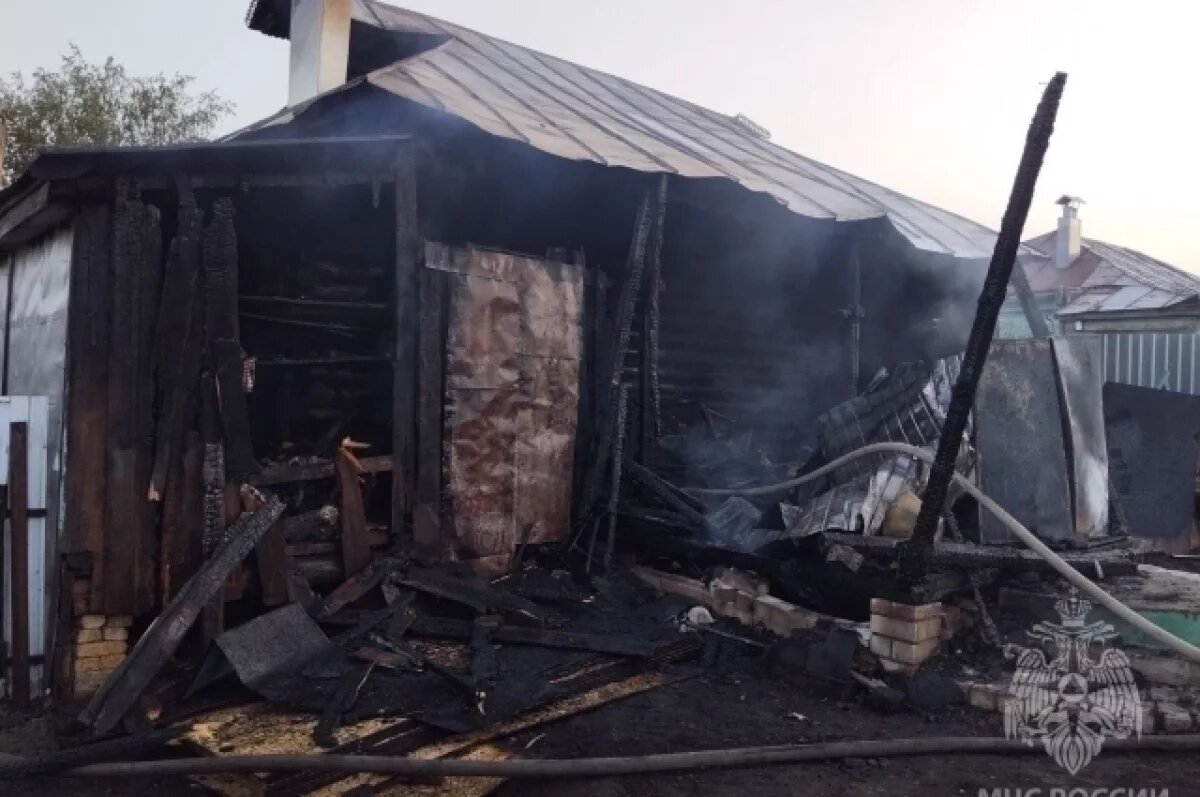    Пожар в частном доме унес жизни двух человек в Нижегородской области