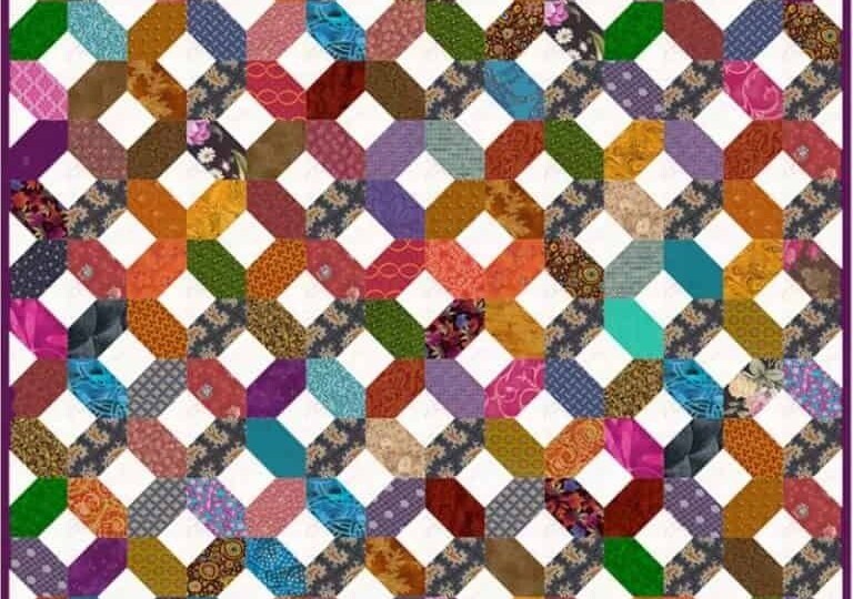 ЛОСКУТНАЯ ИДЕЯ ДЛЯ ОДЕЯЛА НЕСЛОЖНЫЕ БЛОКИ