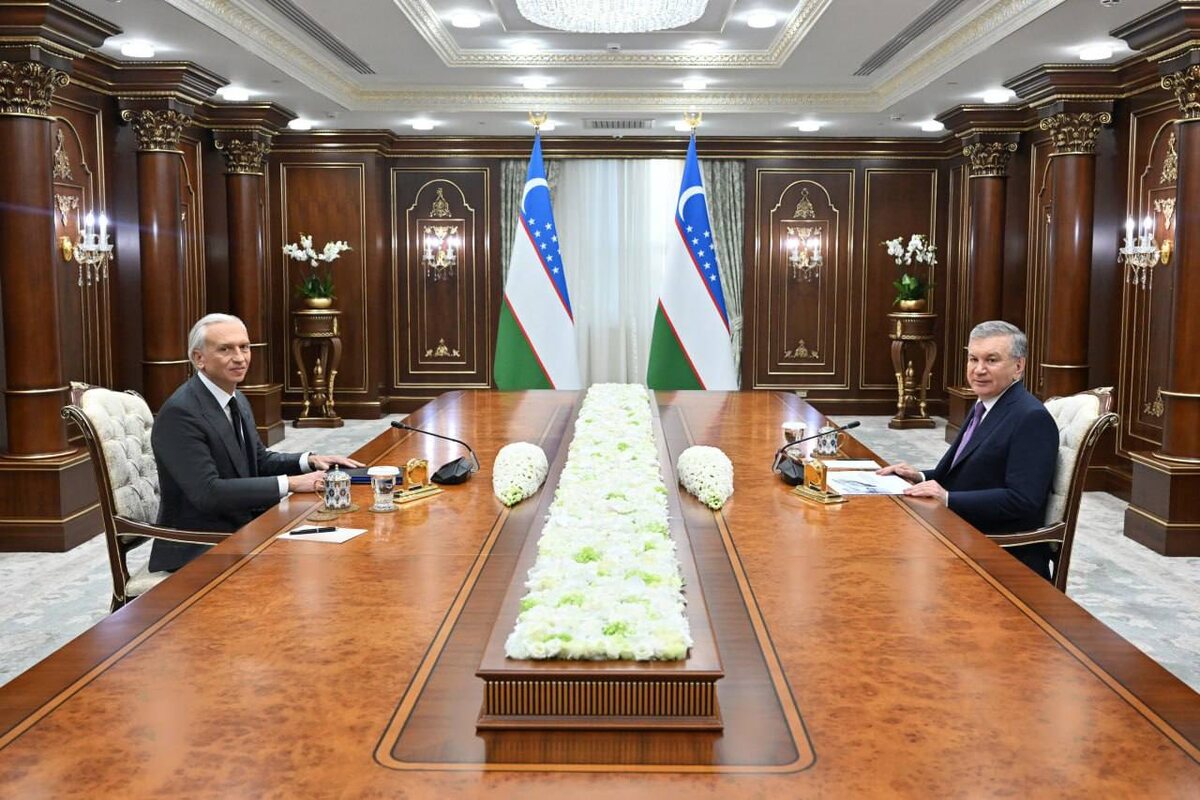 © пресс-служба президента Узбекистана.