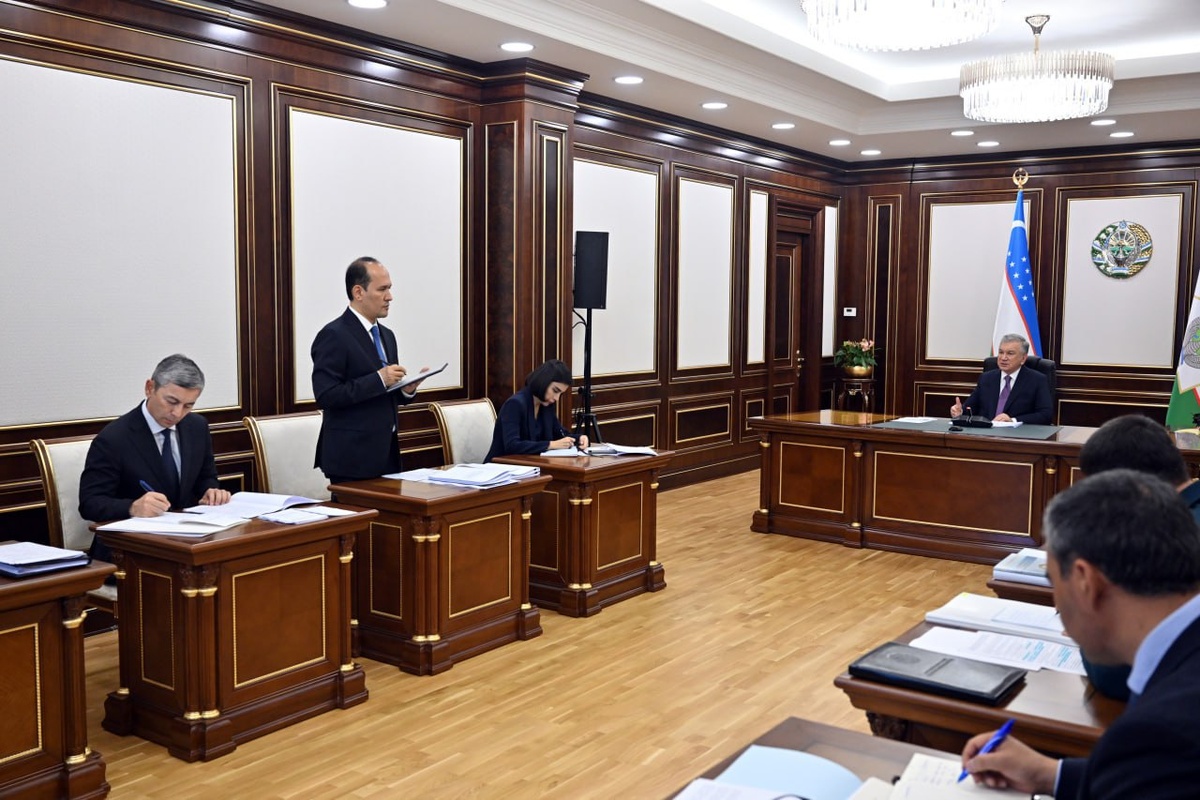 © пресс-служба президента Узбекистана.