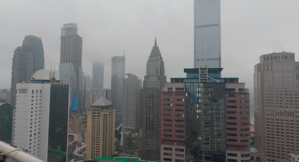 Вид с нашей террасы.