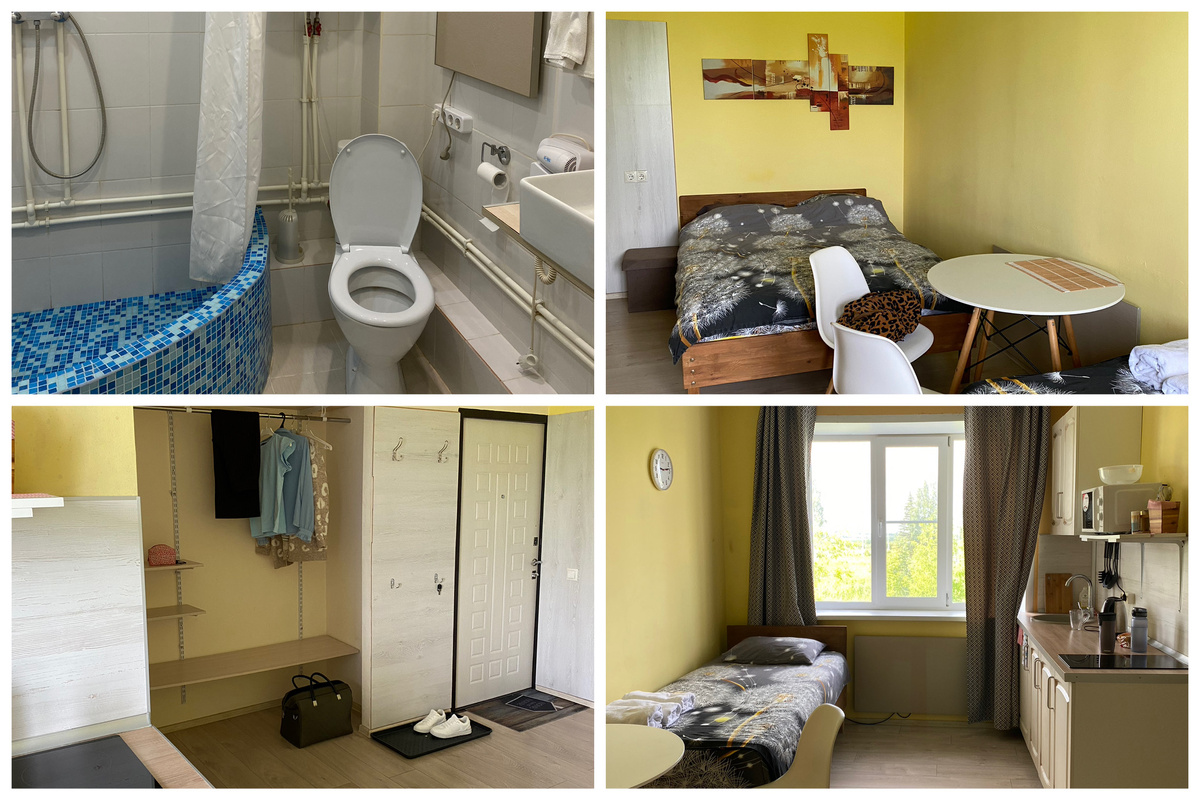 Квартира без тараканов, но и без особой заботы о гостях города 