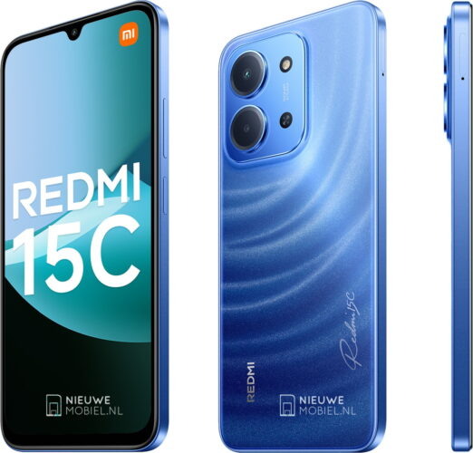    Дизайн и расцветки Redmi 15C рассекречены до релиза