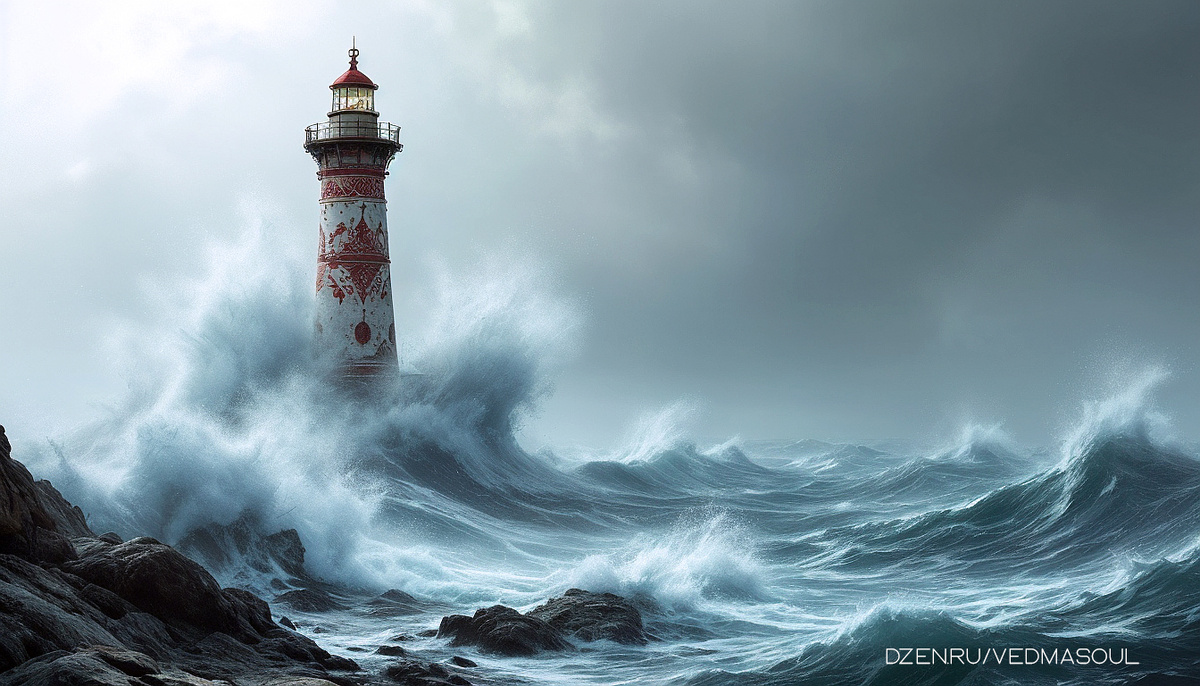 Авторское изображение @vedmasoul. Cгенерировано ИИ. Порча на забвение, сглаз, крадник