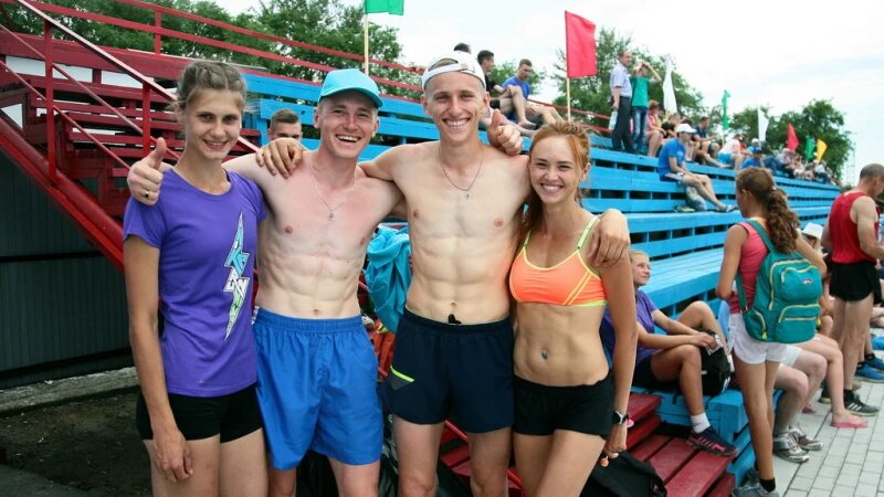     Брутальные мужчины летней олимпиады сельских спортсменов Олег Богданов