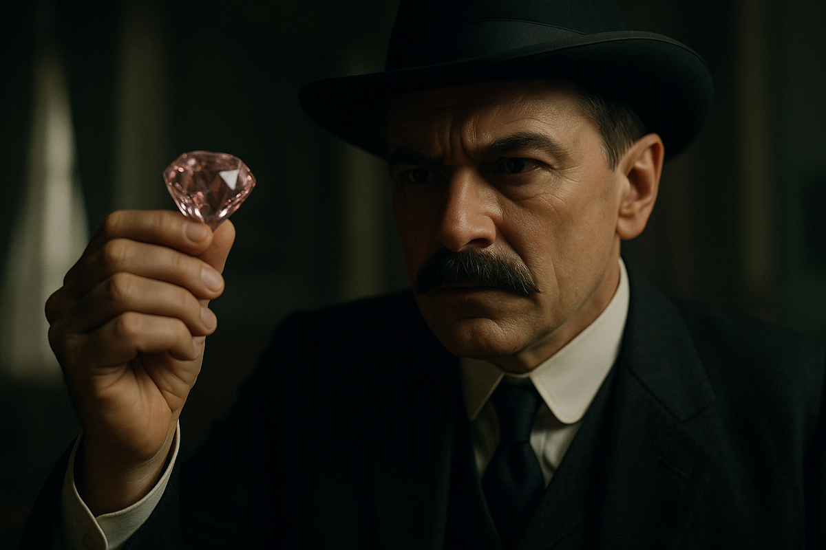 Аркадий Кошко и розовый бриллиант