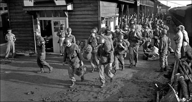 Прибытие американцев