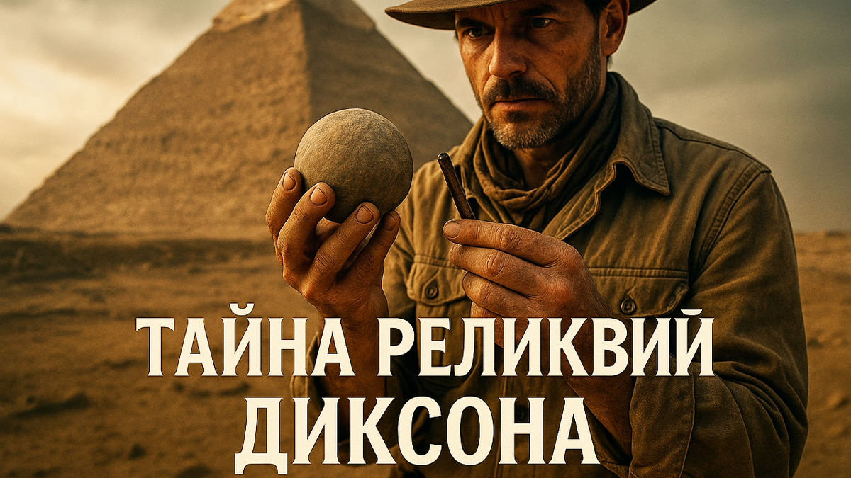 Великая пирамида Гизы и Реликвии Диксона. Тайна пропавших тысячелетий