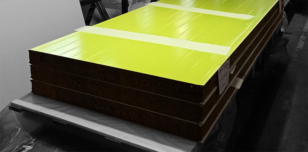 Сэндвич-панели с минеральной ватой