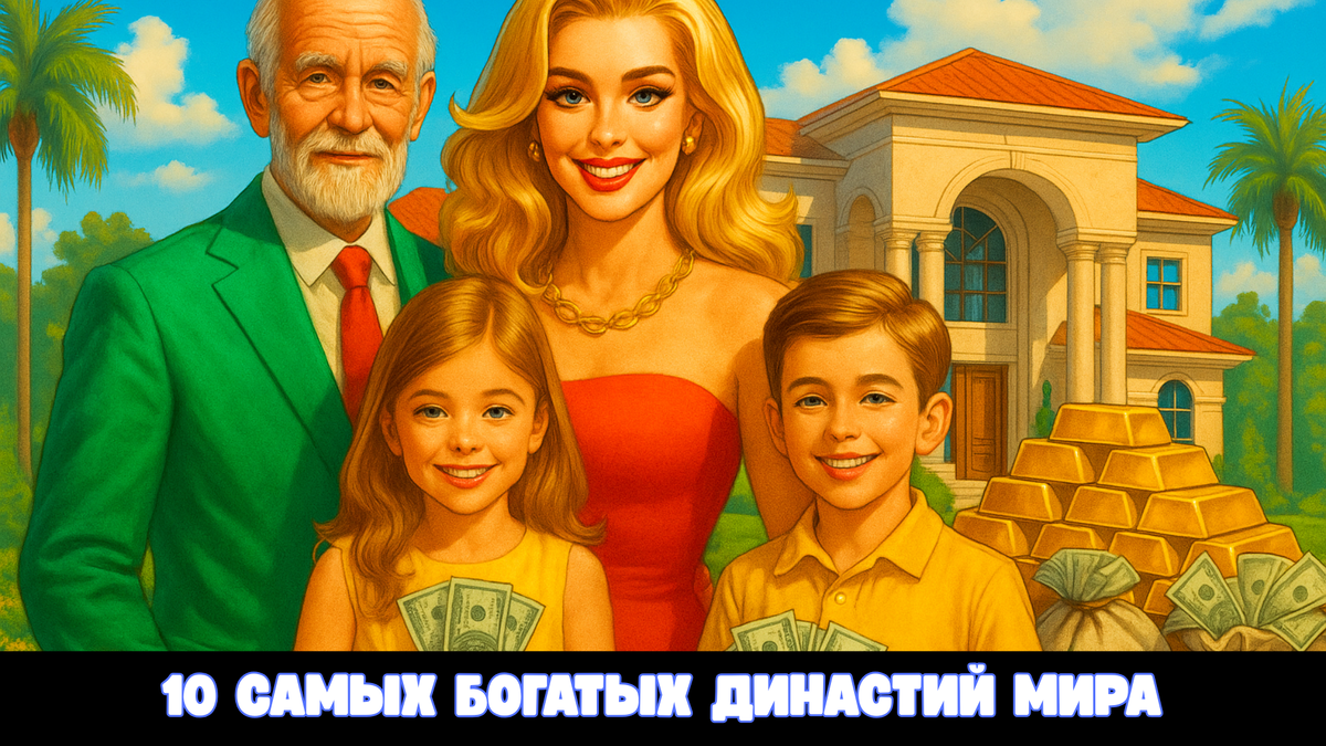 10 самых богатых династий мира