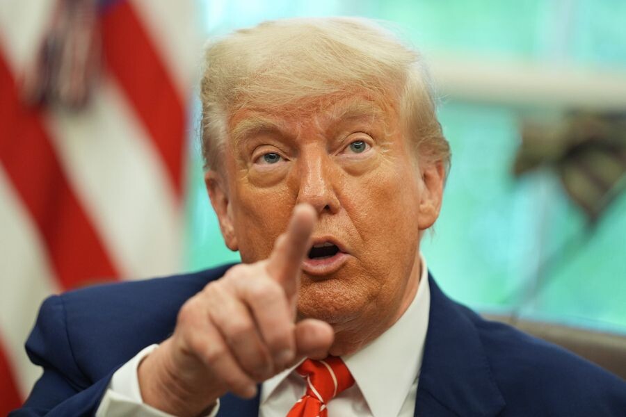    Президент США Дональд Трамп / Источник: © Evan Vucci/AP/TASS