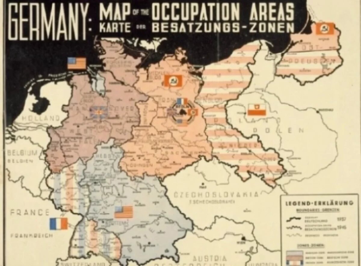    Посольство Германии извинилось за публикацию карты с искаженным флагом СССР