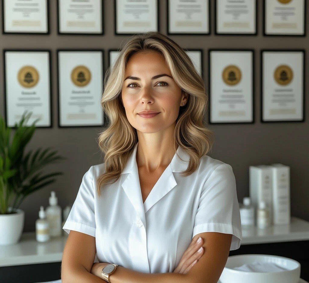 Опытный косметолог по мнению нейросети