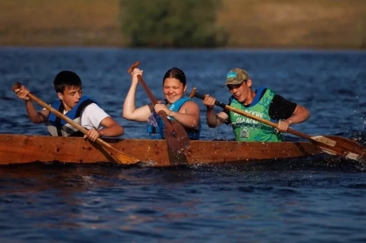    Участники состязаний.